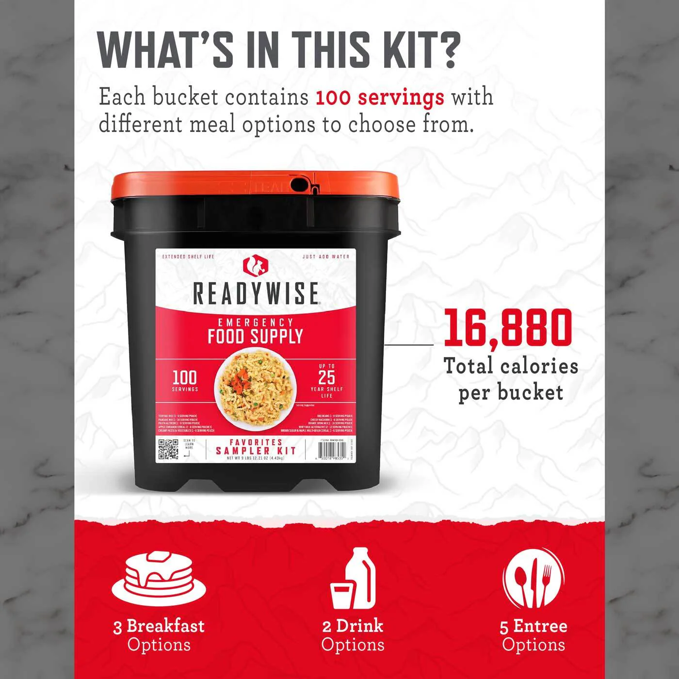 100 Serving Sampler Bucket - Image 2