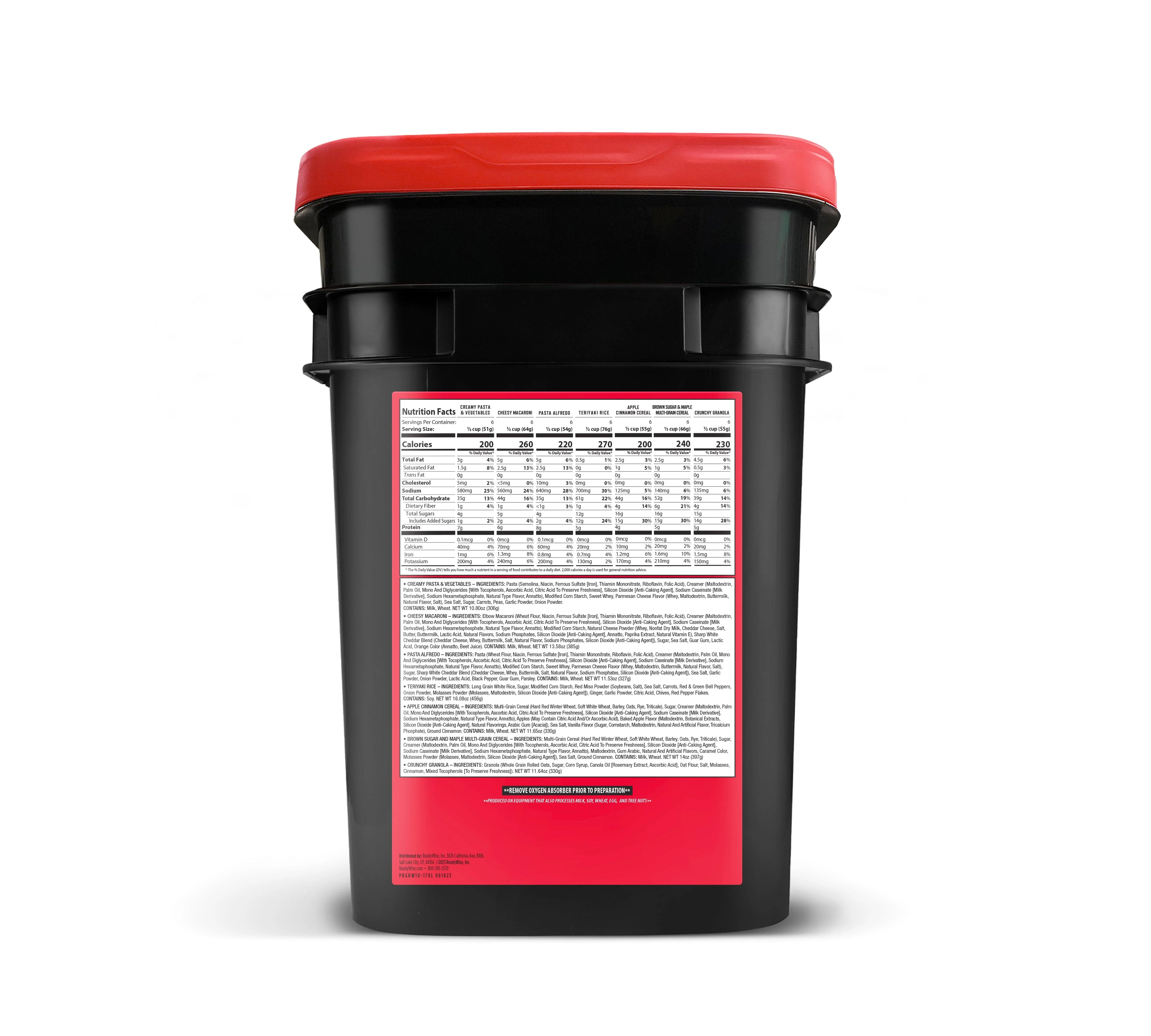 170 Serving Emergency Food Apocalypse Bucket - Image 13
