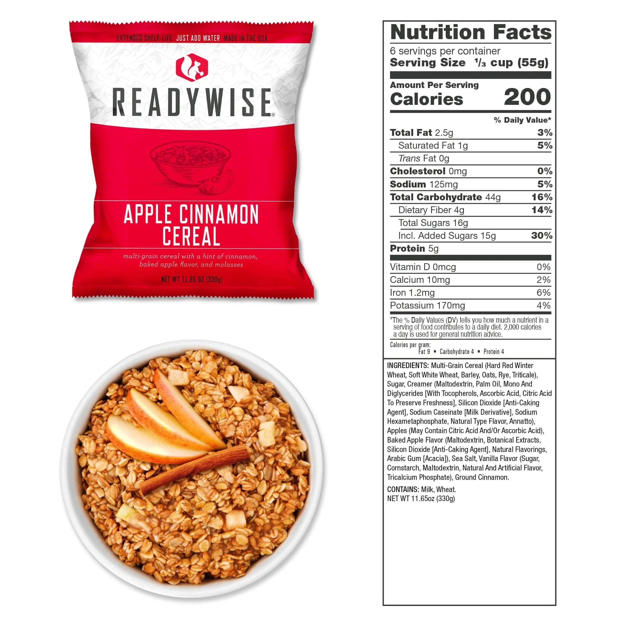 170 Serving Emergency Food Apocalypse Bucket - Image 19