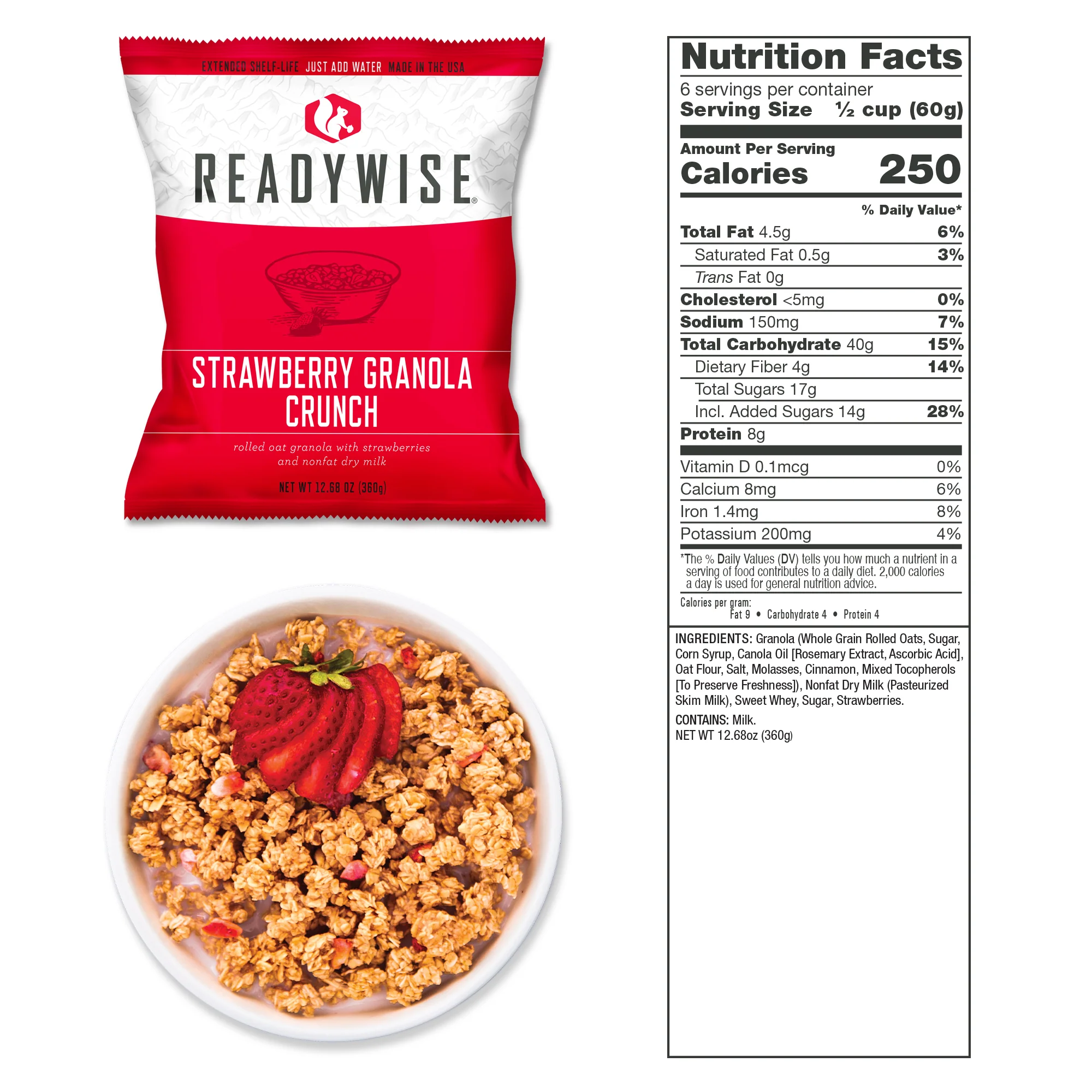 360 Servings of ReadyWise Emergency Survival Food Storage - Image 39
