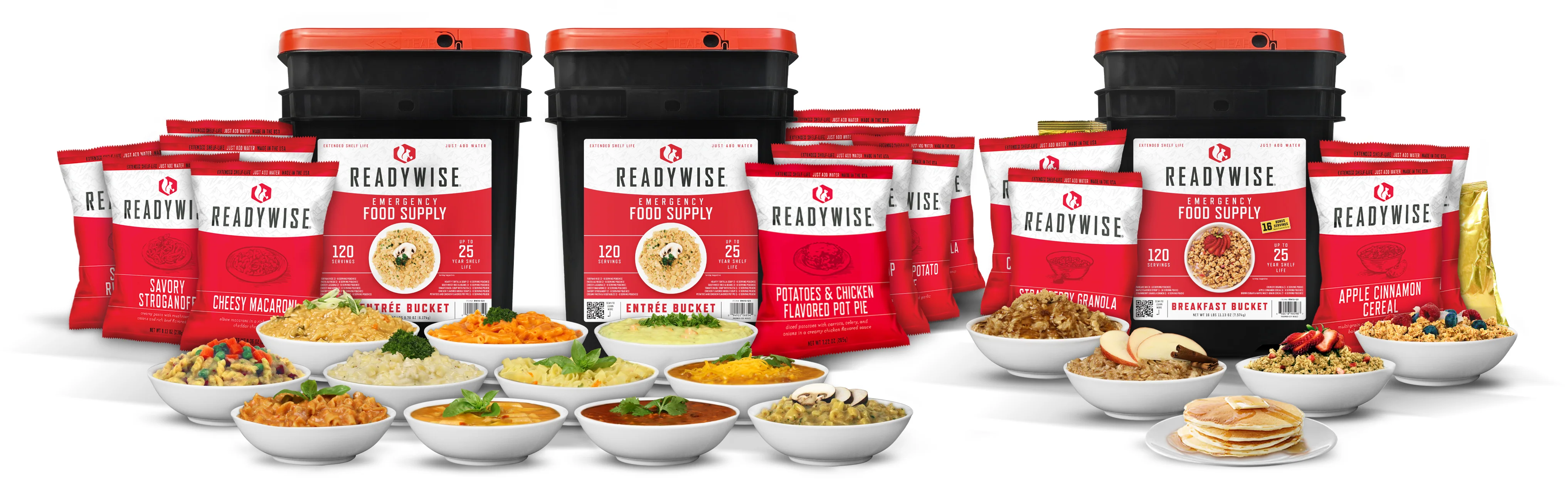360 Servings of ReadyWise Emergency Survival Food Storage - Image 40