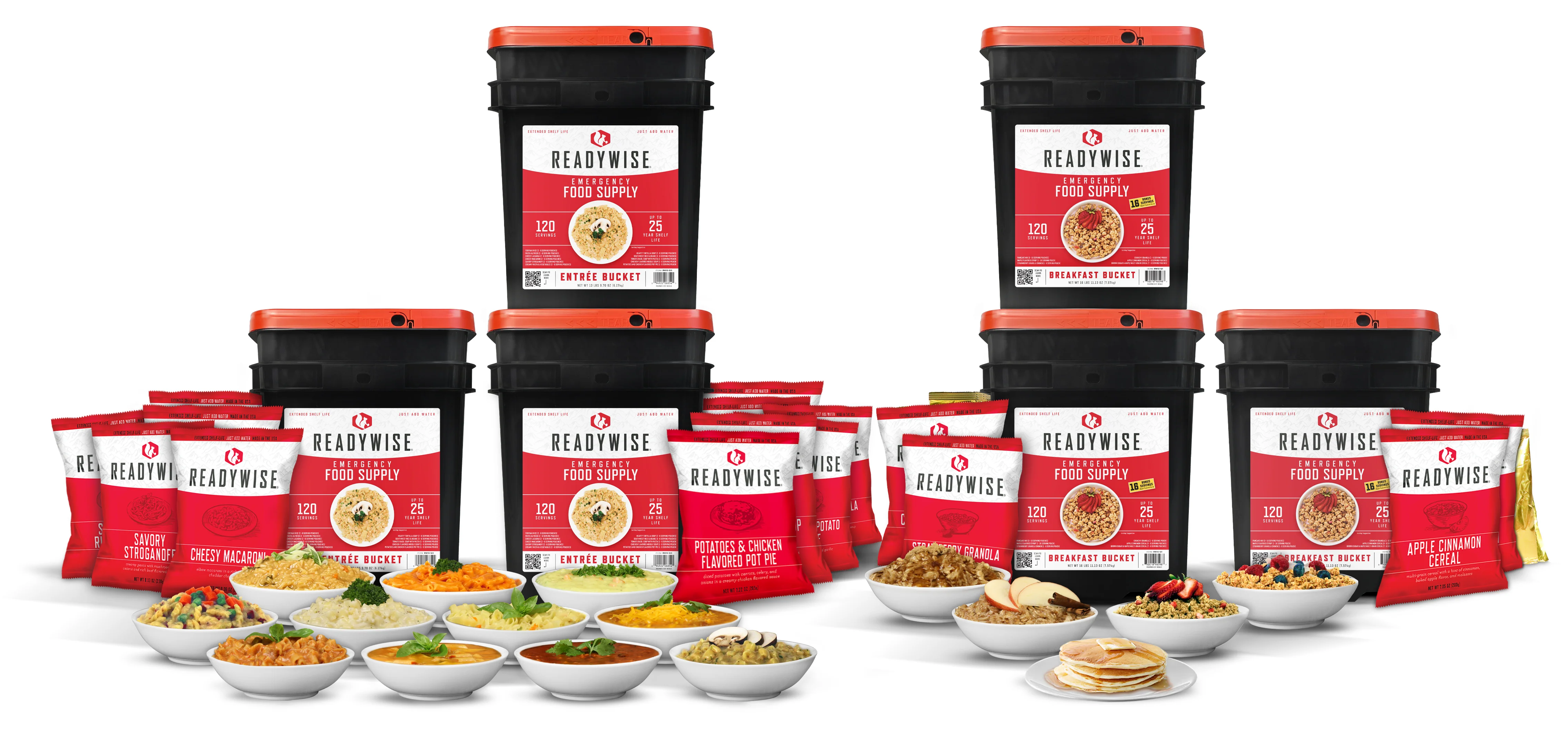 720 Servings of Ready Wise Emergency Survival Food Storage - Image 40