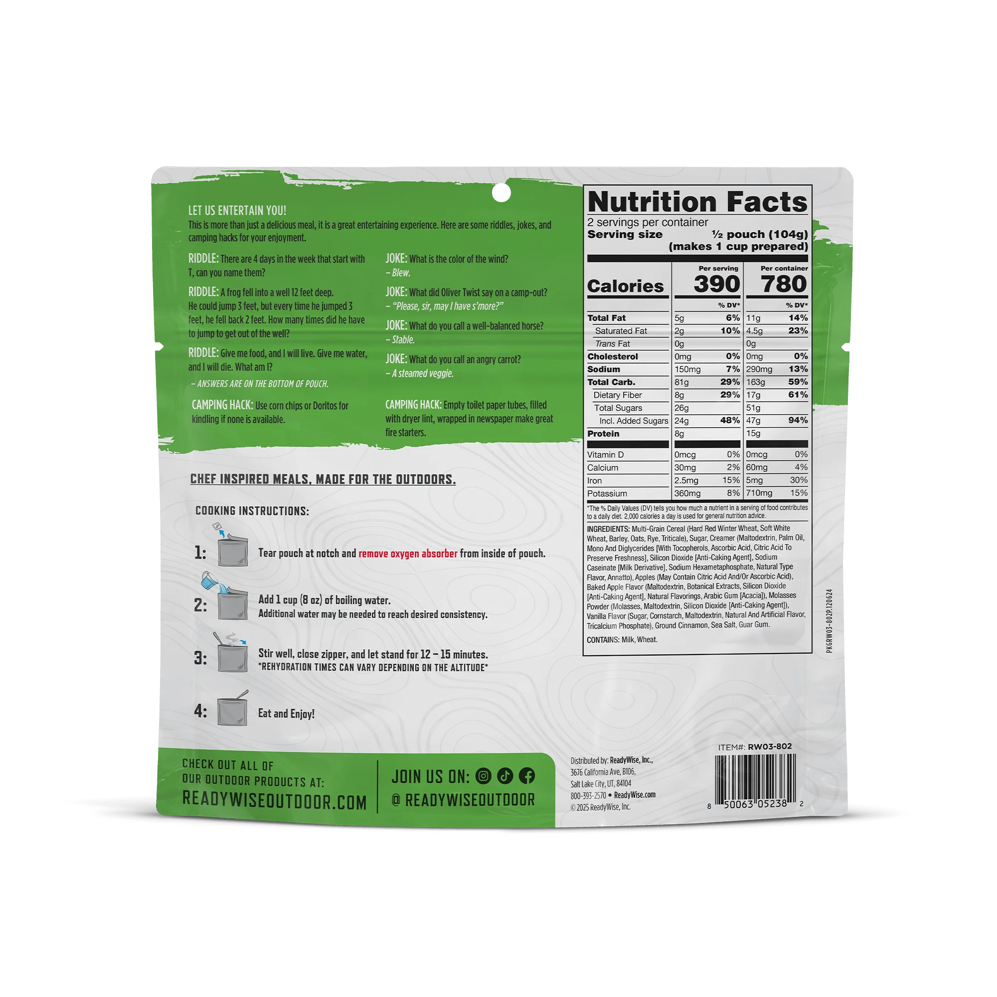 Apple Cinnamon Cereal Casual Camper - Image 3