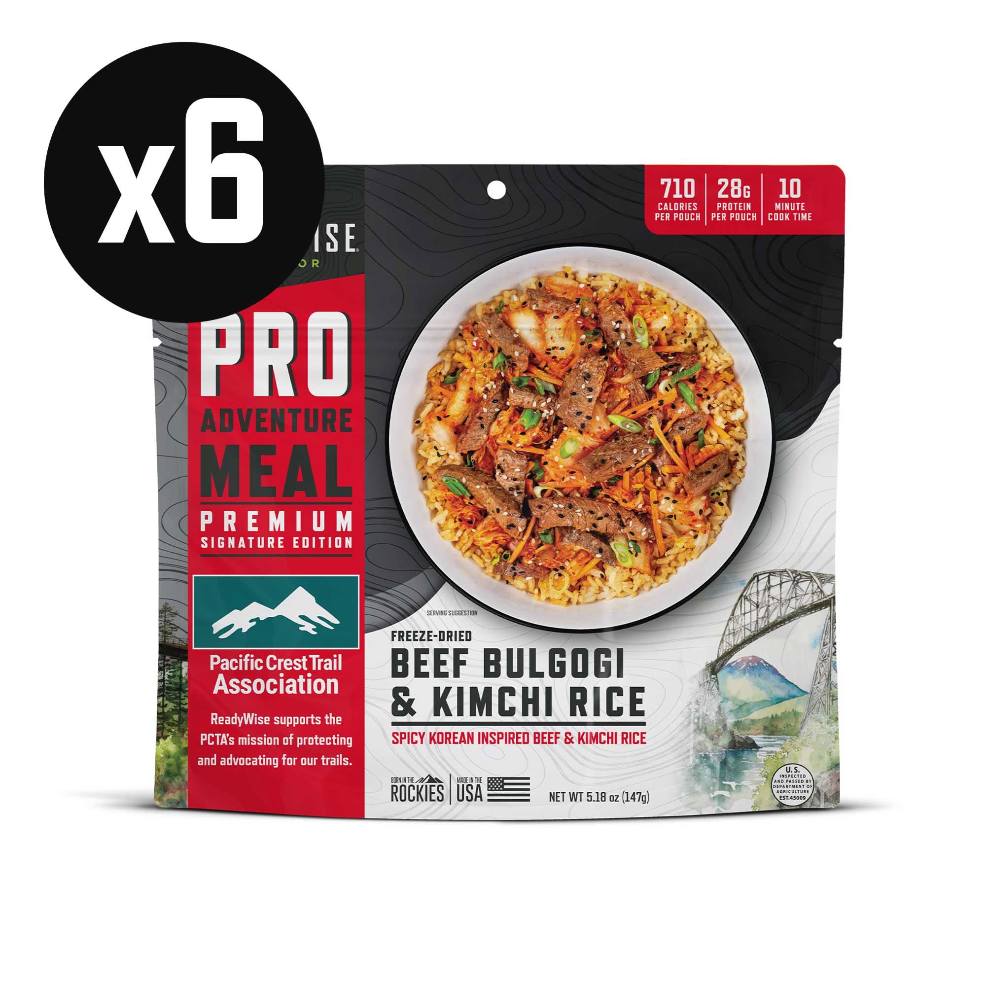 Beef Bulgogi & Kimchi Fried Rice - Signature Edition Pro Adventure Meal with the Pacific Crest Trail Association SF - Image 5