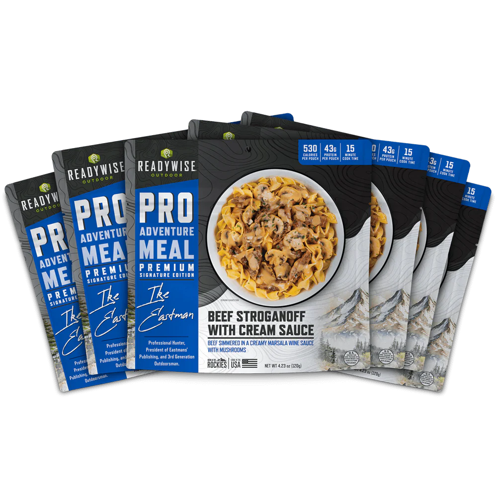 Beef Stroganoff with Cream Sauce - Signature Edition Pro Adventure Meal with Ike Eastman - Image 3