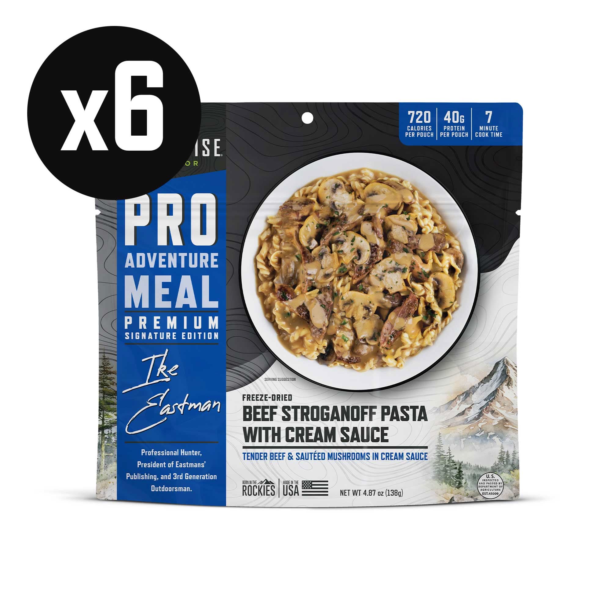 Beef Stroganoff with Cream Sauce - Signature Edition Pro Adventure Meal with Ike Eastman SF - Image 5