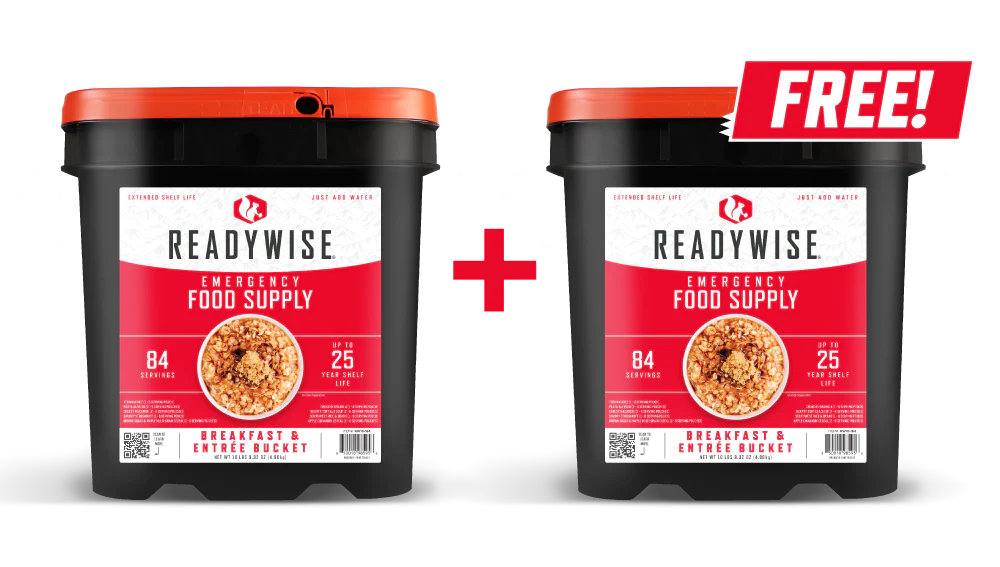 Buy an 84 Serving Bucket, Get One Free