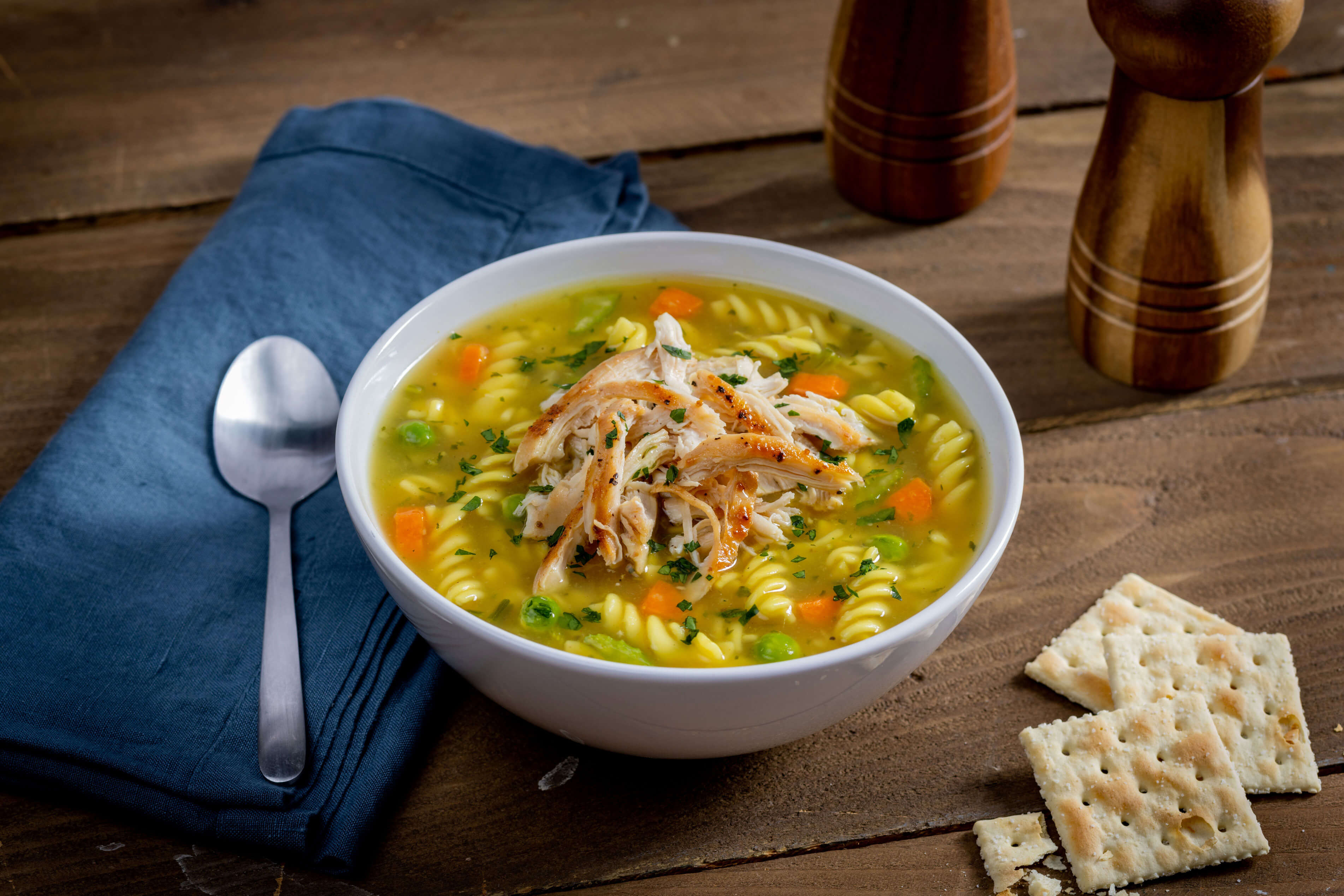 CHICKEN NOODLE Chicken Flavored - Soup Mix - 6 Ct Case - 8 Servings - Image 3