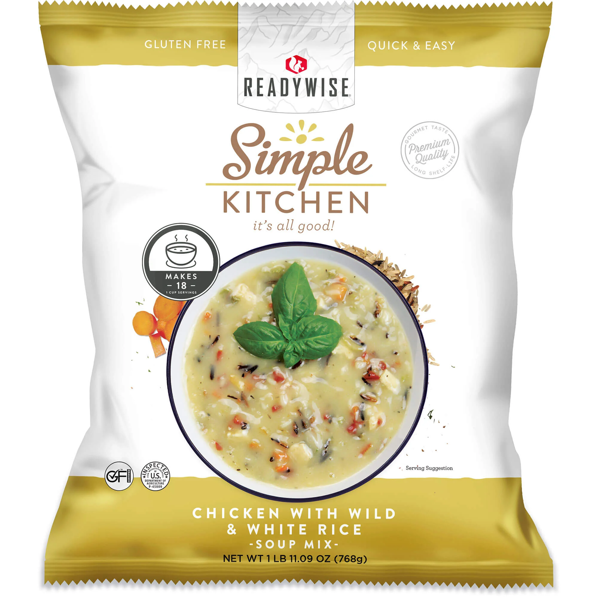 Chicken & Rice Soup Mix - 18 Servings per Pouch