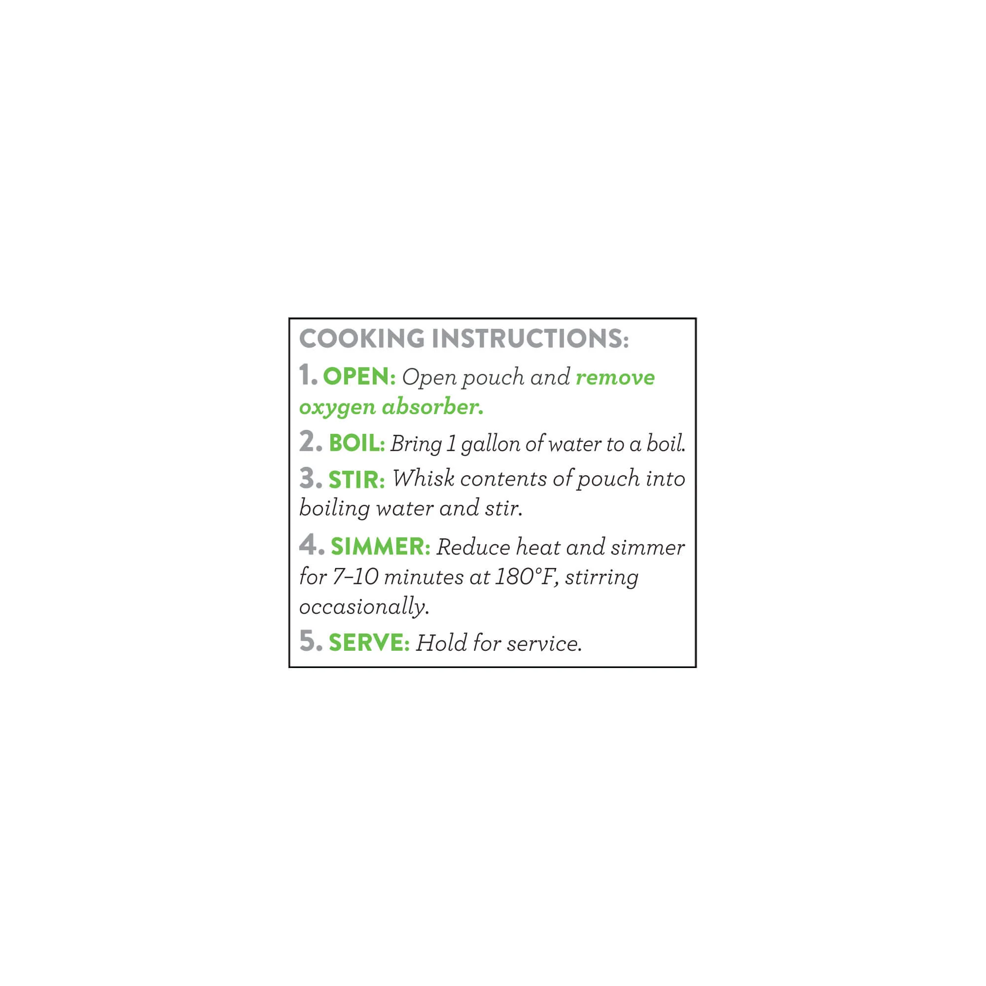 Garden Vegetable Soup Mix - 16 Servings per Pouch - Image 5