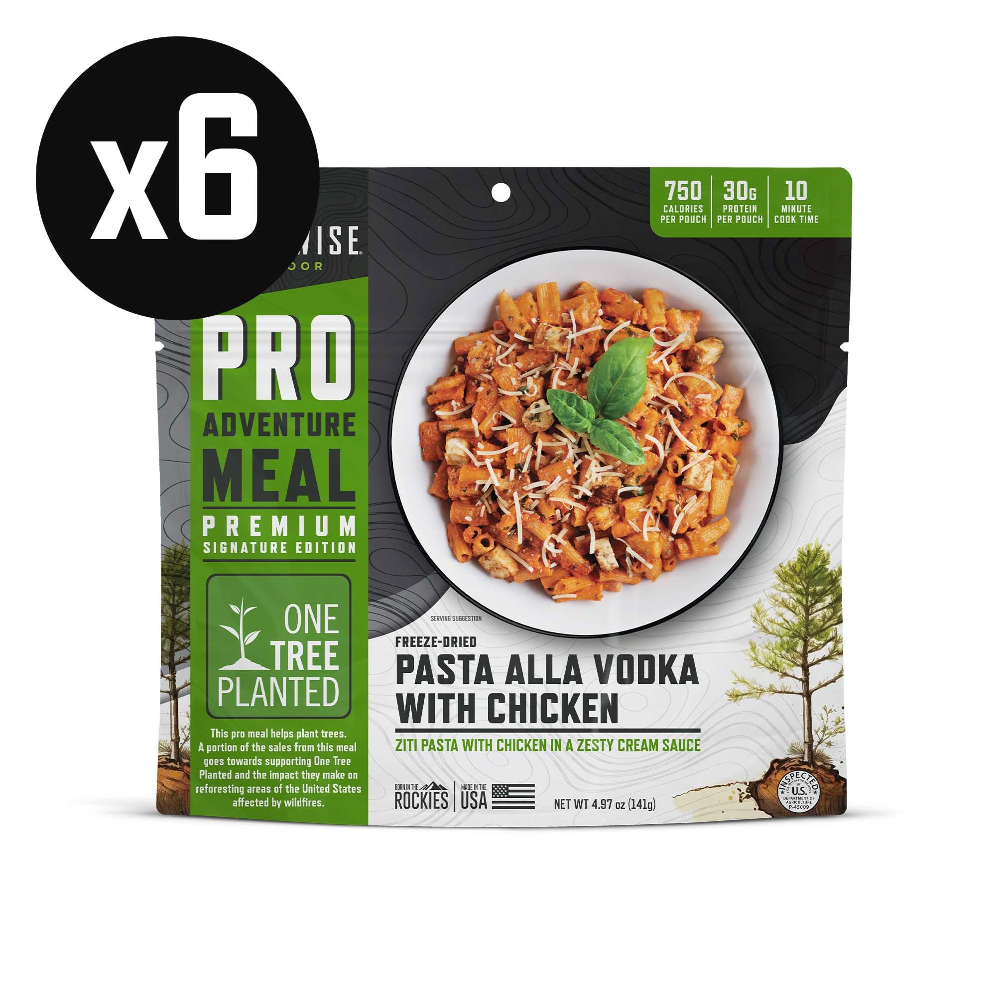 Pasta Alla Vodka with Chicken - Signature Edition Pro Adventure Meal with One Tree Planted SF - Image 5
