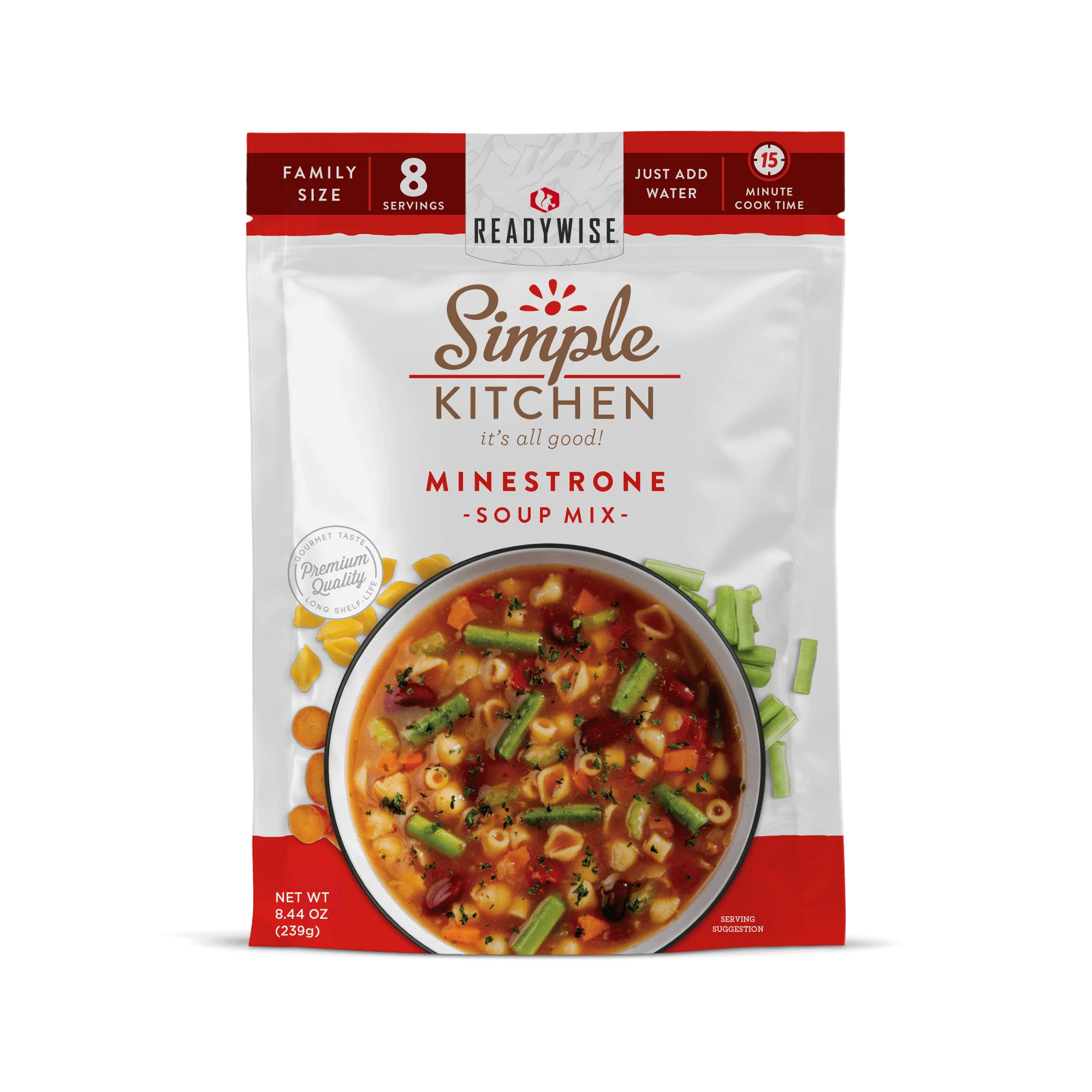 Simple Kitchen Soup Sampler Variety Pack (8 count, 8-Servings per Pouch) - Image 12