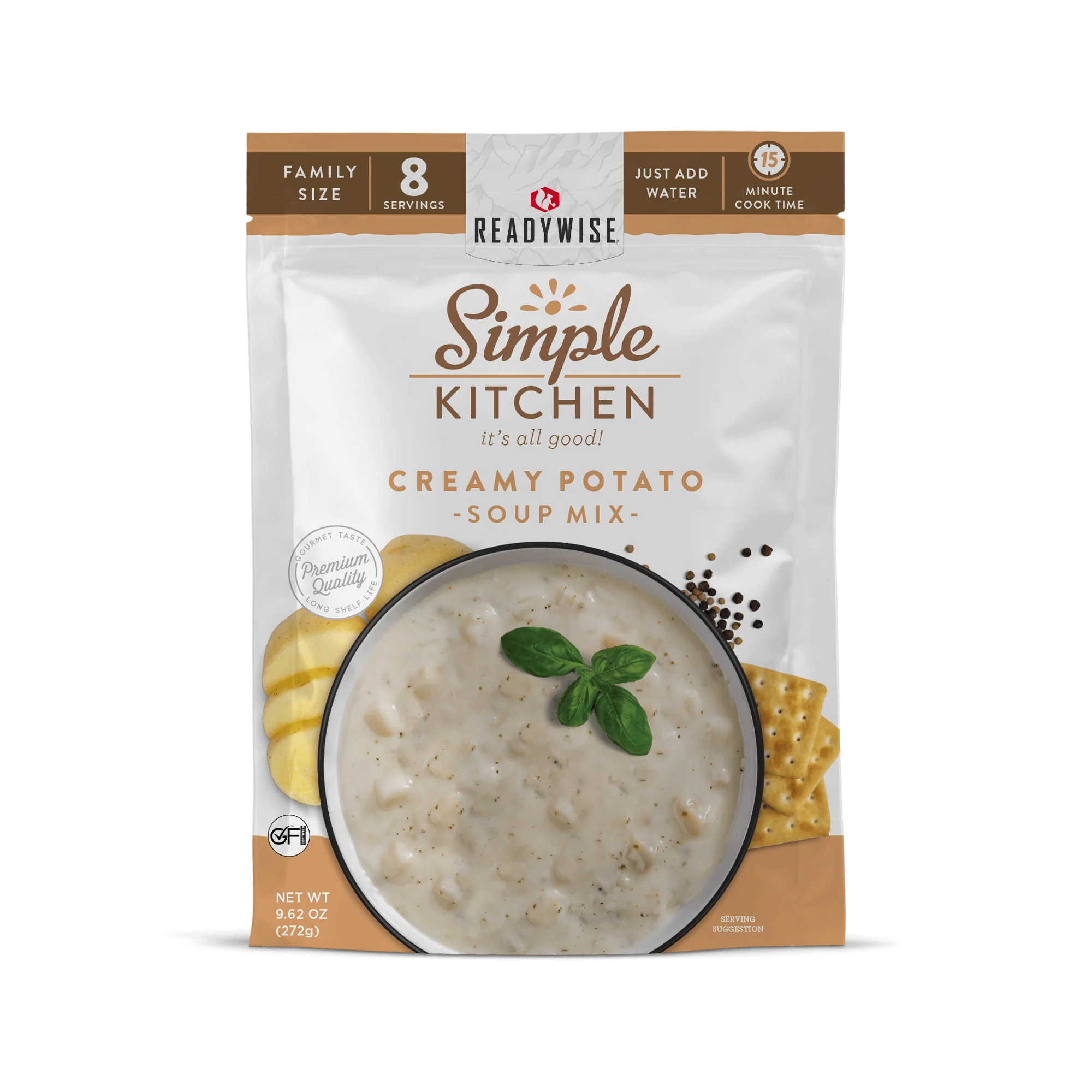 Simple Kitchen Soup Sampler Variety Pack (8 count, 8-Servings per Pouch) - Image 8