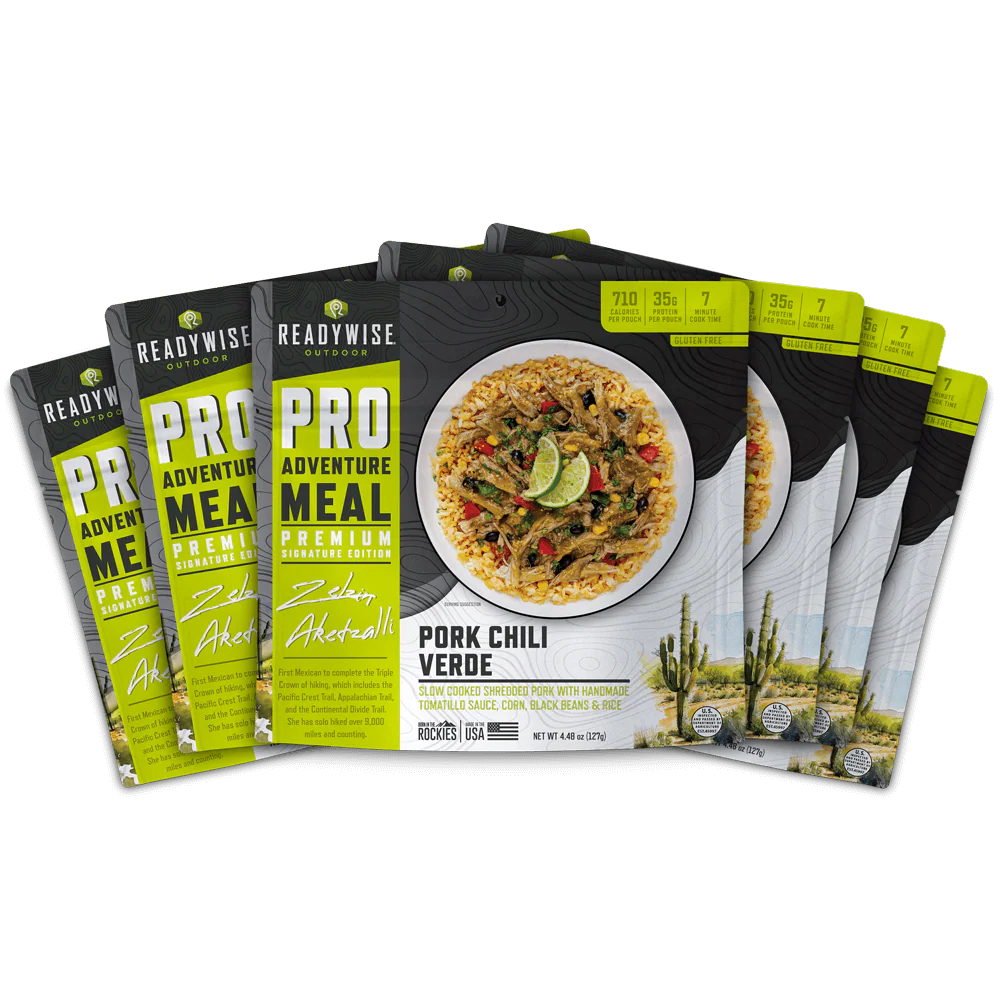 Traditional Pork Chili Verde - Signature Edition Pro Adventure Meal with Zelzin Aketzalli - Image 3