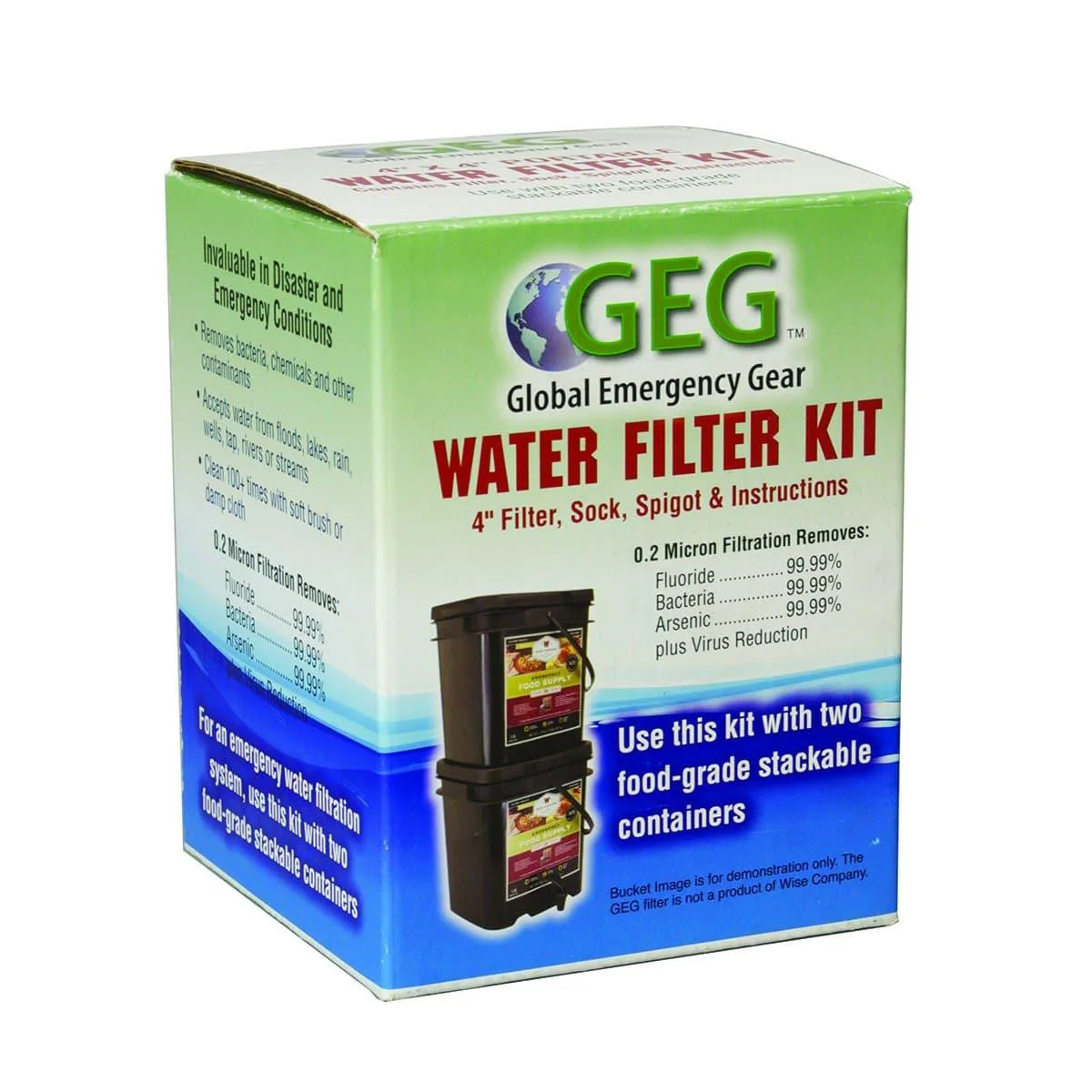 Ultimate Water Filtration Bundle for use with ReadyWise Food Buckets - Image 3