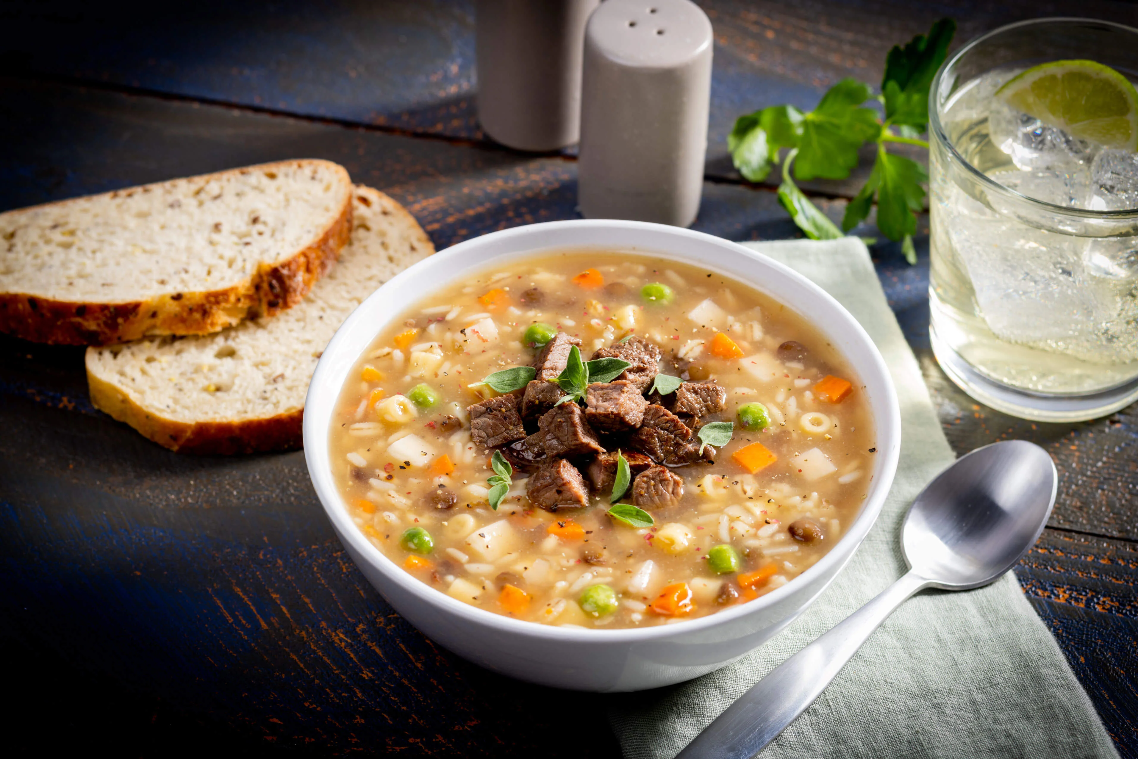 VEGETABLE BEEF Flavored - Soup Mix - Image 3